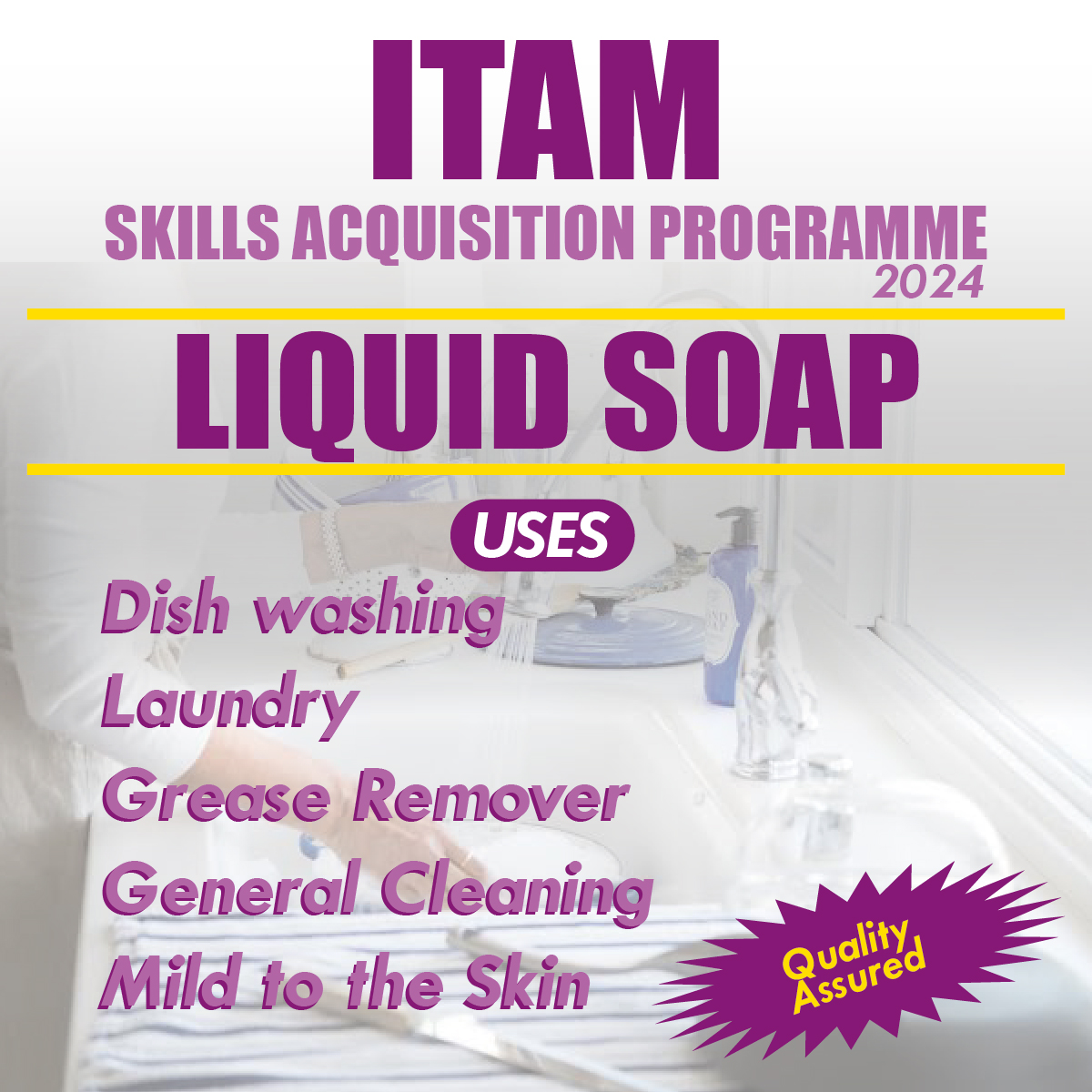STICKER ITAM Liquid Soap